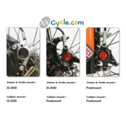 Adaptateur Frein à Disque BBB Powermount BBS93R -Pièces Détachées Pour Vélos adaptateur frein a disque bbb powermount bbs93r 2