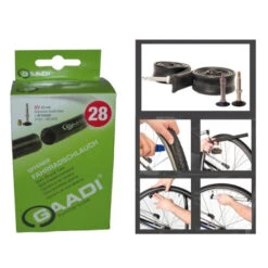 Chambre à Air Ouverte Gaadi 26' SV Presta - [37/50 - 559]