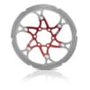 Disque XLC BR-X59 160 Mm Rouge/argent Usiné CNC -Pièces Détachées Pour Vélos disque xlc br x59 160 mm rouge argent usine cnc