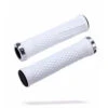 Poignées VTT BBB Python 142mm - Blanc/Argent -Pièces Détachées Pour Vélos poignees vtt bbb python 142mm blanc argent