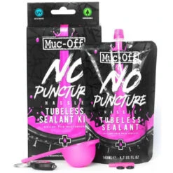 Préventif Anti-Crevaison Muc-Off No Puncture Outils Inclus - 140ml -Pièces Détachées Pour Vélos preventif anti crevaison muc off no puncture outils inclus 140ml 1