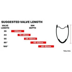 Valves Tubless VTT Stan's Notubes Universal Presta 44mm 5 Valves Tubless VTT Stan's Notubes Universal Presta 44mm -Pièces Détachées Pour Vélos valves tubless vtt stan s notubes universal presta 44mm 1